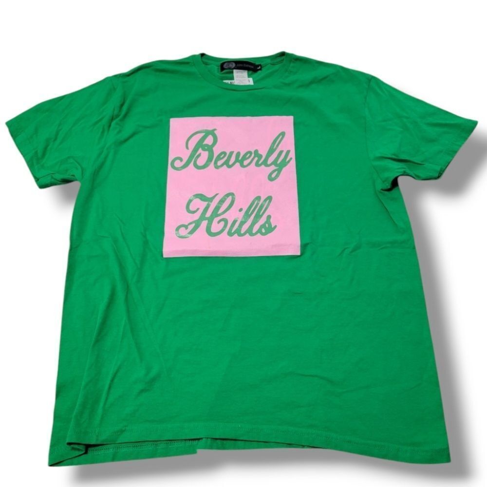 New Beverly Hills Shirt Size Large By Jet John Eshaya Graphic Print T-Shirt NWOT